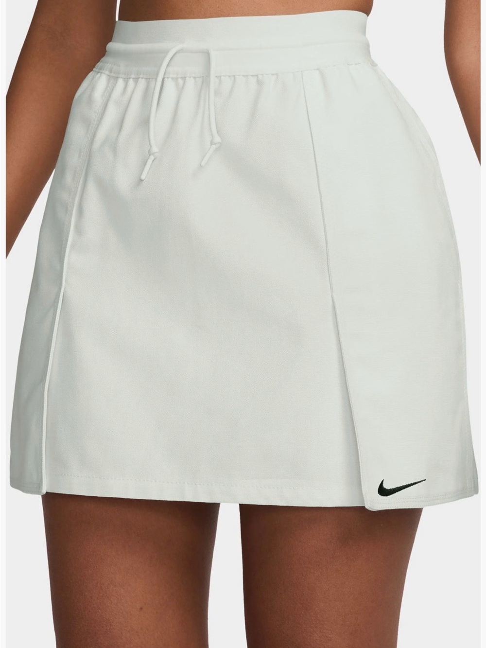 Nike White Skort with Black Swoosh